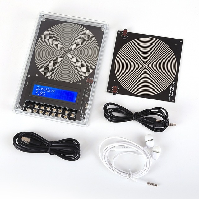 0.01 ~ 100000Hz adjustable frequency signal generator pure sine wave 7.83Hz Schumann wave generator