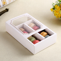 Boîte à dessert de luxe personnalisée, carton alimentaire de qualité supérieure, boîte cadeau de haute qualité, boîte rigide recyclable pour gâteaux et poudrées, taille et logo personnalisés