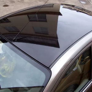 <span class=keywords><strong>Vinilo</strong></span> PET PPF Gloss Dark Black Adhesive Lamination Film Roll Foil Car Top Roof Wrapping Folie Pegatinas Revestimiento - Product Image 2