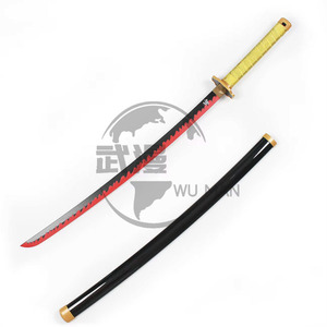 Épée Nichirin de <span class=keywords><strong>Yoriichi</strong></span> Tsugikuni, <span class=keywords><strong>Katana</strong></span> sans lame pour le jeu de rôle, unisexe, à partir de 5 ans - Product Image 2