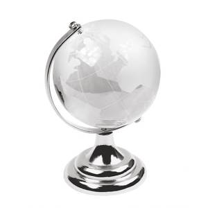 Esfera de Vidrio de 60 mm con Elegante Diseño de Globo Terráqueo para Exhibición y Educación - Product Image 1