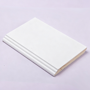 Battiscopa in <span class=keywords><strong>Legno</strong></span> Massello per Interni, Finitura Bianca, per Riparazione Pavimenti, Produzione all'Ingrosso - Product Image 6