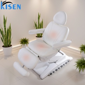 Table de soin esthétique électrique KISEN, 3 moteurs, mobilier de salon de beauté, lit de massage pour spa - Product Image 1