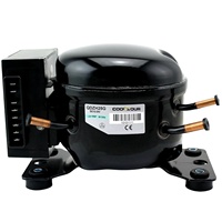 Compresseur de réfrigérateur Coolsour DC 12V/24V, R134A/R600A, L/M/HBP, pour système de réfrigération mobile