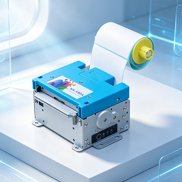 Embedded Thermal Receipt Printer Module 250mm/s High Speed Print with Auto Cutter for Kiosk Smart Retail ATM