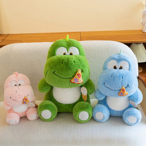Peluche de Dinosaurio Súper Suave y Adorable, Muñeco de Peluche Verde, Azul y Rosa, Almohada para Dormir, Regalos de Cumpleaños para Niños y Adultos - Product Image 5