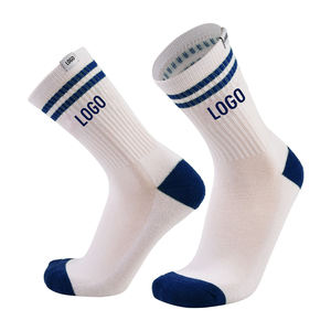 Wholesale OEM Custom Knitted Breathable Crew Sport <b>Socks</b> Casual Pattern Custom Logo Cotton <b>Socks</b> High Quality - Product Image 5