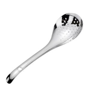 Passoire à poivre en acier inoxydable avec trous pour faire frire et égoutter les nouilles et les boulettes, outil de cuisine - Product Image 5