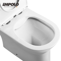 Pour Empolo deux pièces en céramique sanitaire turc cuvette de toilette P/S-piège lavage usine sans réservoir conception allongée salle de bain toilette P