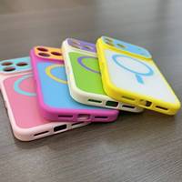 Coques de protection avec caméra intégrée pour iPhone 17 Air 16 15, étui magnétique en TPU PC pour iPhone 18 Pro MAX, coques blindées anti-jaunissement