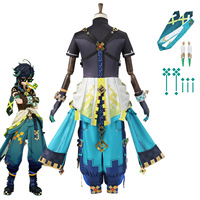 Costume de cosplay Kinich de Genshin Impact, tailles XS-3XL, ensemble complet, tenue d'anime, uniforme, perruque, chaussures et accessoires, tailles disponibles