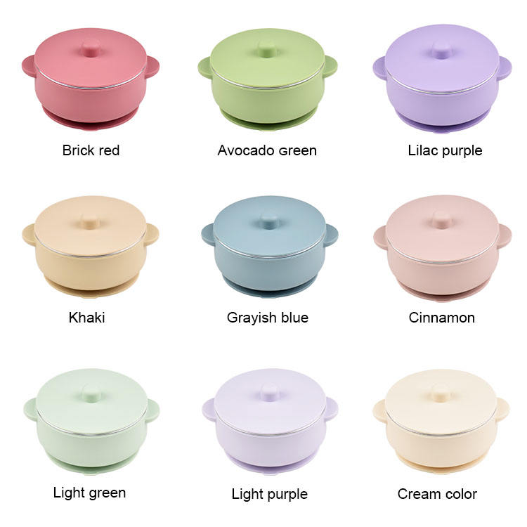 ชามซิลิโคนสแตนเลส 1