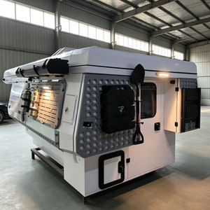 <span class=keywords><strong>Caravane</strong></span> Pop-Up Indépendante Moderne pour Pick-up, Légère, Étanche, 4 Personnes, Mini Extensible, pour Tout-Terrain, Mobile et Polyvalente - Product Image 3