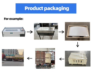 New gỗ thủy tinh nhựa Acrylic đá cao su Laser <span class=keywords><strong>Router</strong></span> 3050 khắc Cutter CO2 Máy khắc laser làm mát bằng nước - Product Image 6