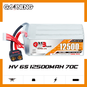 GNB GAONENG HV 12500mAh 6S 22.8V 70C QS8 Connector RC LiPo <b>Battery</b> for RC Car Large RC Boat Soft Pack High Voltage - Product Image 2