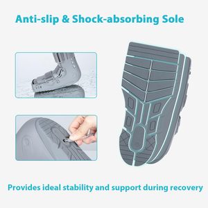 Bota de rehabilitación Walker Post Op Medical Short Air Walker Boot para recuperación de fracturas de pie y <span class=keywords><strong>tobillo</strong></span> - Product Image 4