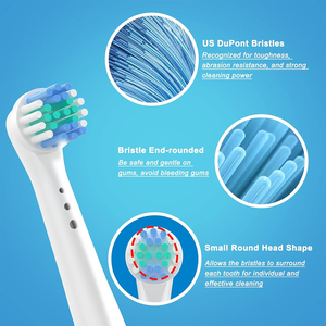 Têtes de brosse à dents rotatives YBK de haute qualité pour la maison, l'hôtel et l'extérieur – Remplacement pour un nettoyage pratique – Lot de 16 - Product Image 3