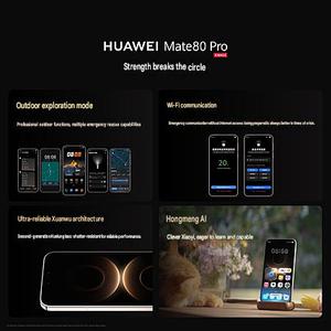 ลดราคา Huawei Mate 80 Pro 5G โทรศัพท์มือถือ ชิปประมวลผลระดับเรือธง Kirin 9030 Pro ประสิทธิภาพเร็วขึ้น 42% หน่วยความจำ 16GB ความจุ 1TB กล้องคุณภาพสูง - Product Image 3
