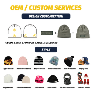 <span class=keywords><strong>Bonnet</strong></span> en laine mérinos 30% personnalisé par le fabricant, épais 160g, thermique, avec logo brodé, bonnets tricotés, toques, bonnets de ski - Product Image 4