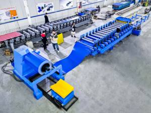 Farbe Stahl glasierte Fliesen walzen form maschine für Dach bahnen - Product Image 5