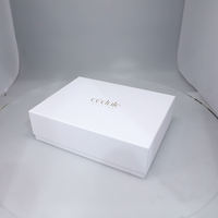 Caja de Regalo de Cartón con Tapa y Base de Alta Calidad, Papel de Embalaje Blanco, Caja Superior e Inferior de Cartón con Logotipo Personalizado