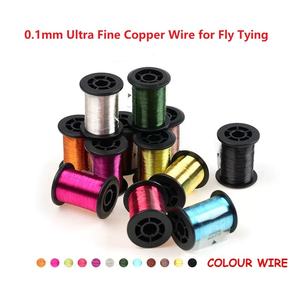 <span class=keywords><strong>Fil</strong></span> de cuivre <span class=keywords><strong>pour</strong></span> la pêche à la mouche de 0,1 mm <span class=keywords><strong>pour</strong></span> le corps de la nymphes Copper John Midge, la fixation des nervures, la pêche au black-bass, à la <span class=keywords><strong>truite</strong></span>, les leurres à mouche, les matériaux <span class=keywords><strong>pour</strong></span> la pêche à la mouche - Product Image 4