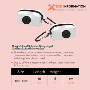 MIDEPET Fournitures pour animaux de compagnie, distributeur de sacs à excréments pour chien d'extérieur, polyester, motif floral mignon, petits animaux, vente directe d'usine - Product Image 5