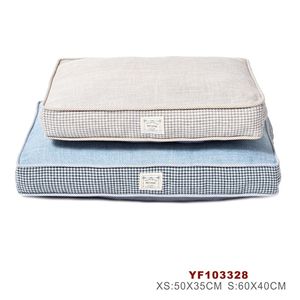 Wholesale 56x37x36 Linen Fabric Fleece Cotton Plush Oxford <strong>Big</strong> Luxury Pet Soft <strong>Dog</strong> <strong>Bed</strong> - Product Image 3