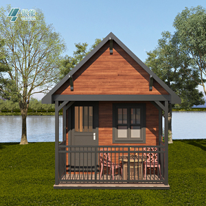 Petite maison d'écrivain - Espace calme avec bureau Fenêtre Cabine mobile en <span class=keywords><strong>acier</strong></span> pour le travail du photographe et les voyages photographiques en nature - Product Image 2