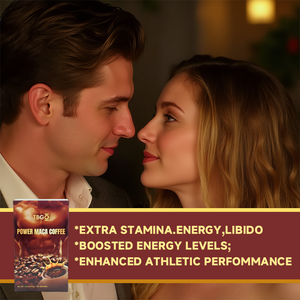 Café Instantané Maca Huître Baie de Goji Essence Jaune Ginseng Guarana Tongkat Ali Café Énergisant pour Homme - Product Image 4