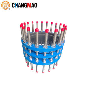 Фланцевый соединитель C2F с резиновым покрытием, коррозионностойкий, для трубопроводов металлургических шламов, нестандартный размер - Product Image 1