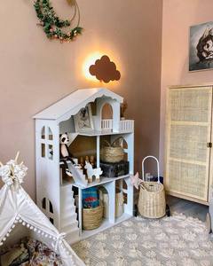 <span class=keywords><strong>Casa</strong></span> de muebles de simulación de madera divertida y estantería para niños, estanterías para niños, <span class=keywords><strong>casa</strong></span> de muñecas de juguete - Product Image 4