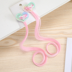 Nuove Mollette per Capelli a Forma di Cuore per Bambine, Graziose Barrette Intrecciate per Principesse, Accessori per Capelli per Bambine - Product Image 5