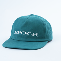 Topi Snapback katun Premium tidak terstruktur kualitas tinggi 5-panel topi Logo bordir kustom modis Sporty grosir