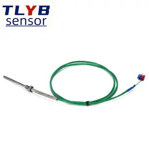 K Type Anti-corrosion Thermocouple Multi-unit Anti-folding Green Temperature Sensor Line K Type Probe