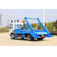 Camion à benne basculante Dongfeng de 11 tonnes, camion de collecte des déchets avec système hydraulique pour l'assainissement municipal