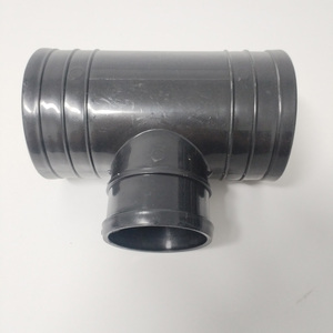 Raccord réducteur en T noir en plastique 100*75mm pour tuyau d'irrigation à <span class=keywords><strong>3</strong></span> <span class=keywords><strong>voies</strong></span> - Product Image 1