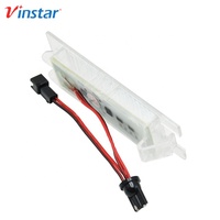 Vinstar Canbus Emark DOT SAE certifié LED lampe de plaque d'immatriculation de voiture pour Opel Zafira Astra Corsa Insignia Adam Vectra 09