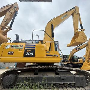 Excavadora usada pc200 pc220 maquinaria de construcción con el precio más barato - Product Image 3