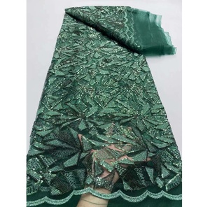 Barato fabricante de fábrica tela de lentejuelas telón de fondo tela lentejuelas personalizado púrpura boda cuentas lentejuelas alta calidad suave Floral - Product Image 2