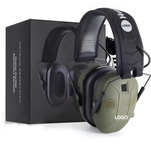 <span class=keywords><strong>Casque</strong></span> anti-bruit électronique professionnel à 4 microphones pour la chasse et l'entraînement, avec protection auditive - Product Image 3