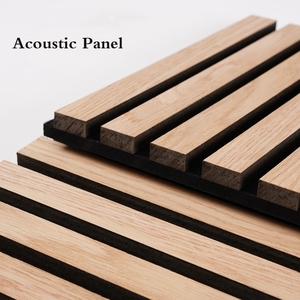 Paneles Acústicos de Madera Contrachapada, Revestimiento de Pared de Listones de Madera MDF, Paneles Acústicos para Techo - Product Image 3