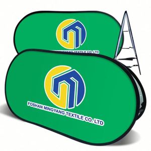 OEM Design Portable Horizontal Pop-up Folding <b>Banner</b> Stand Custom Printing for Outdoor Advertising in Sports Events - Product Image 1