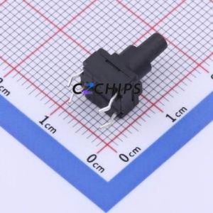 TS-1012A-A165B3-D2 Tactile Switch Through hole Component (THT)-4P,8x8mm Switch Single Pole Single Throw Round Button 2.5N 8mm - Product Image 2