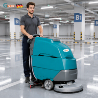 Offre Spéciale : Autolaveuse Électrique Autopropulsée GS530 à Plateau Brosse en Alliage d'Aluminium pour Gymnases et Parkings