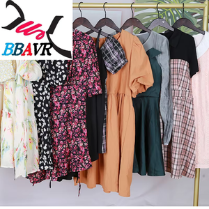 เสื้อผ้ามือสองผู้หญิง ชุดเดรสผู้หญิงมือสอง เสื้อผ้าผู้หญิงแบบเบล เดรสลำลอง เสื้อผ้าสต็อก - Product Image 3