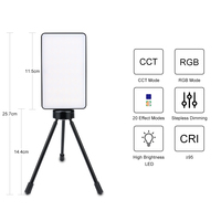 Anneau Lumineux Bewin pour Direct, Anneau Lumineux Rechargeable avec Batterie