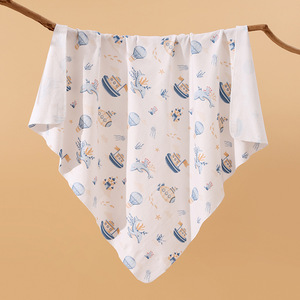 Manta envolvente fina para recién nacido <span class=keywords><strong>de</strong></span> algodón puro estrictamente seleccionada, suministros <span class=keywords><strong>de</strong></span> cama para recién nacidos - Product Image 6