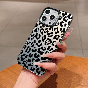 <span class=keywords><strong>Funda</strong></span> con Estampado de Leopardo Negro para <span class=keywords><strong>iPhone</strong></span> 17 16 15 Pro Max 14 Pro Max 13 12 <span class=keywords><strong>11</strong></span>, <span class=keywords><strong>Funda</strong></span> Protectora <span class=keywords><strong>Original</strong></span> - Product Image 1