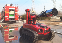 Robot Pemadam Kebakaran Anti Ledakan Nirkabel Guoxing RXR-MC80BD - Konstruksi Baja Bersertifikasi EX/ATEX